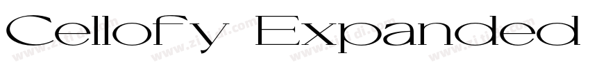 Cellofy Expanded字体转换 Cellofy Expanded字体转换